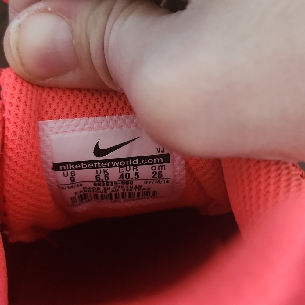 Nike Air Max Tailwind Hyper Punch Neon Women's Red/Orange Running Size 9 - Picture 5 of 5